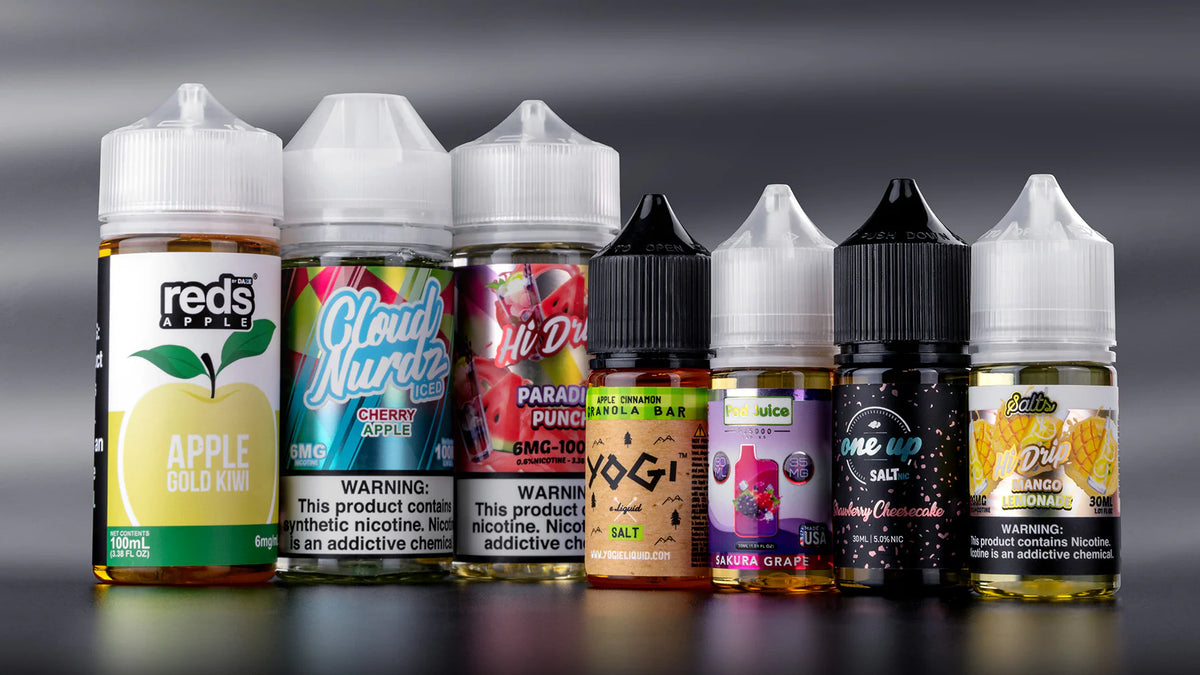 Top Best-Selling E-Liquid Brands - Vegas Vapor
