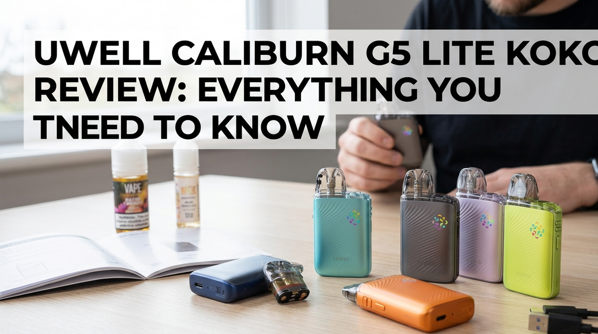 Uwell Caliburn G5 Lite Koko Review: Everything You Need to Know  Vegas  Vapor