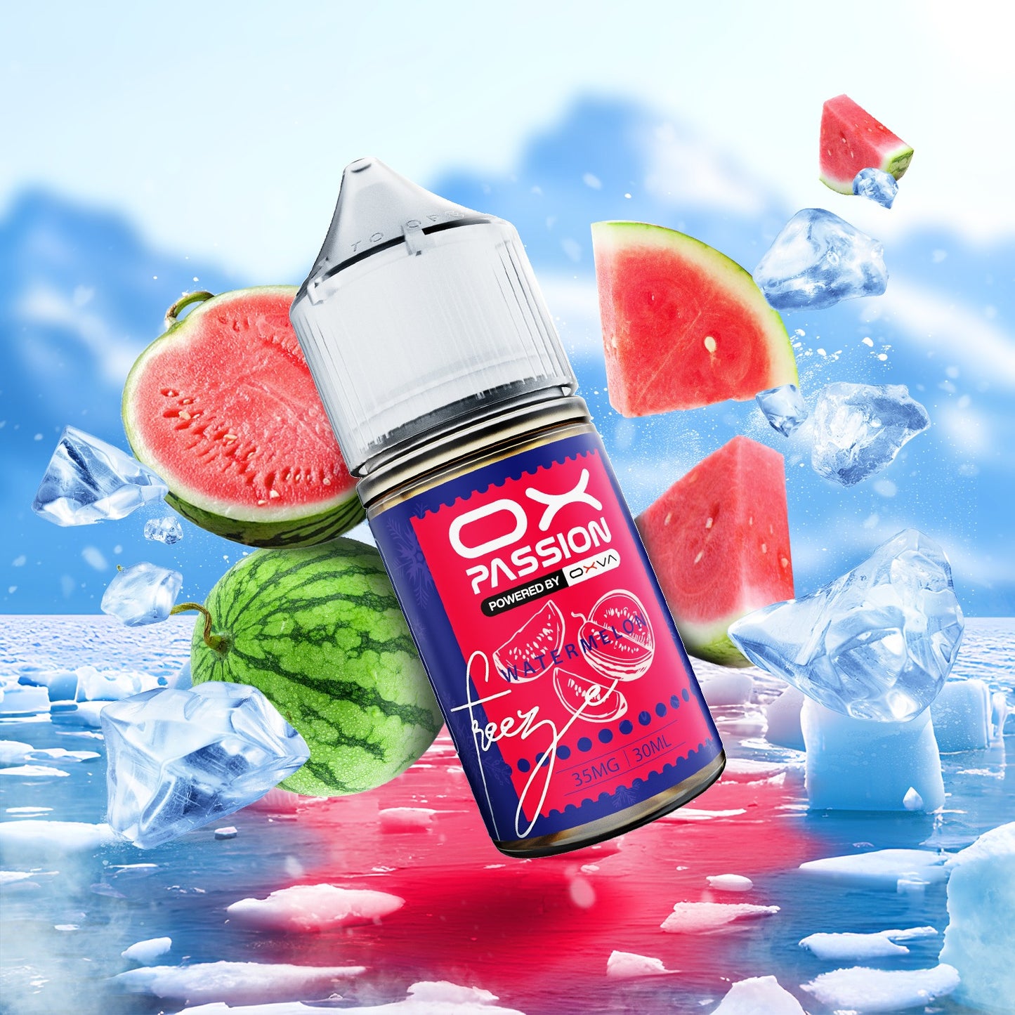 Ox Passion Freeze Flavor Watermelon 30ml By Oxva