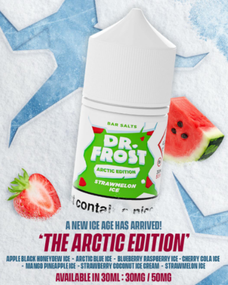 Dr Frost Arctic Edition Strawmelon Ice cream 30ml