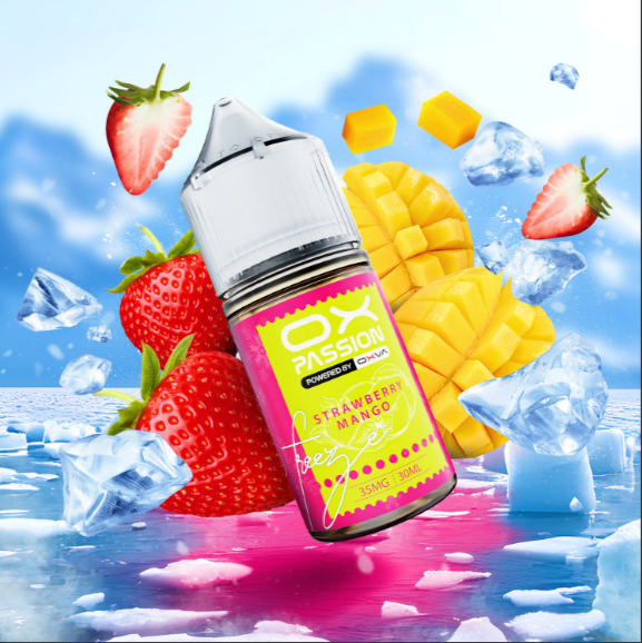 Ox Passion Freeze Flavor Strawberry Mango 30ml By Oxva