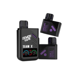 Team X DV Refillable 3% 12,000 Puffs Disposable only Pod