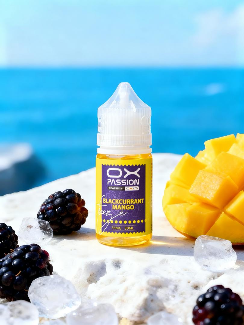 Ox Passion Freeze Flavor Blackcurrant Mango 30ml By Oxva