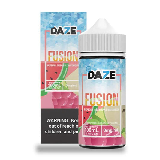 Daze Fusion Raspberry Green Apple Watermelon Ice 100ml