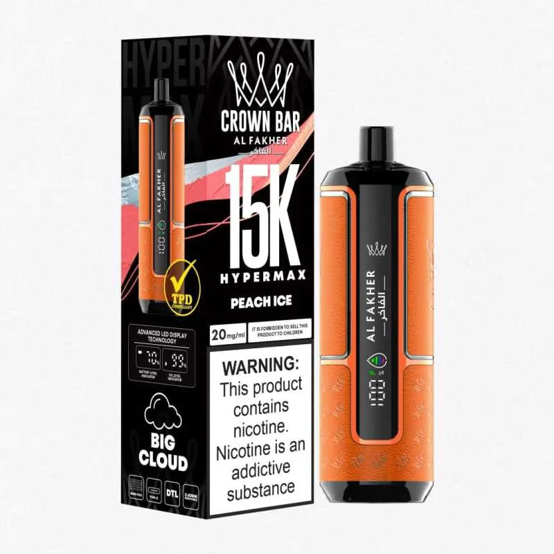 AL Fakher Crown Bar Hyper Max 15K Puffs