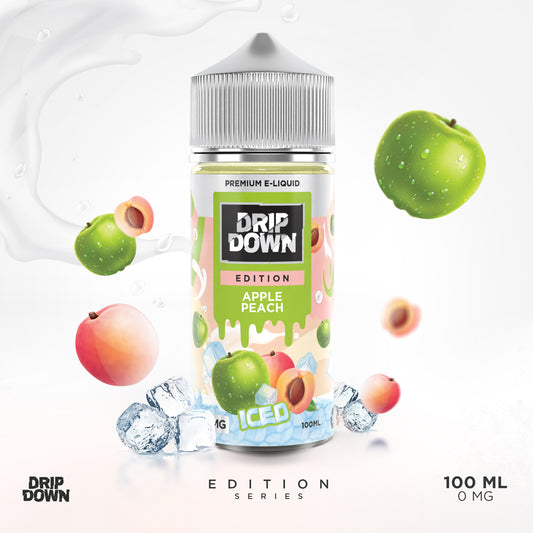 Drip Down Apple Peach Ice Edition Series 100ml