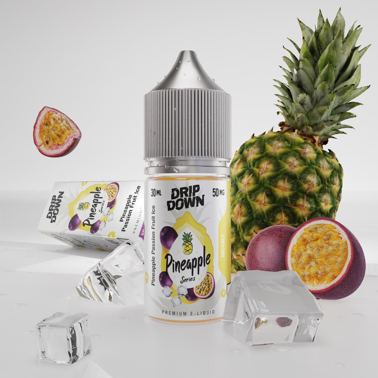 Drip Down Pineapple Series Pineapple Passion fruit Ice 30ml