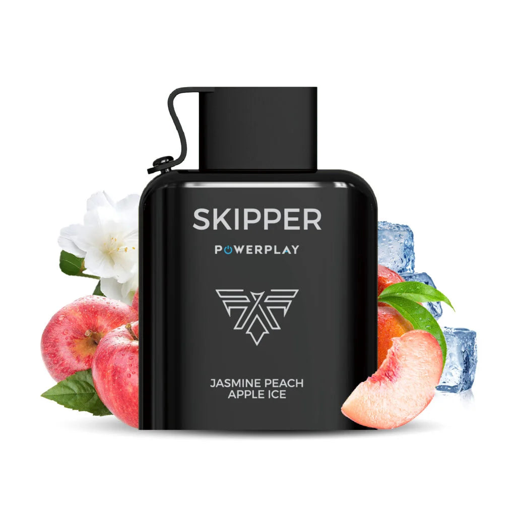 Skipper Powerplay Jasmin Peach Apple Ice 16000 Puffs