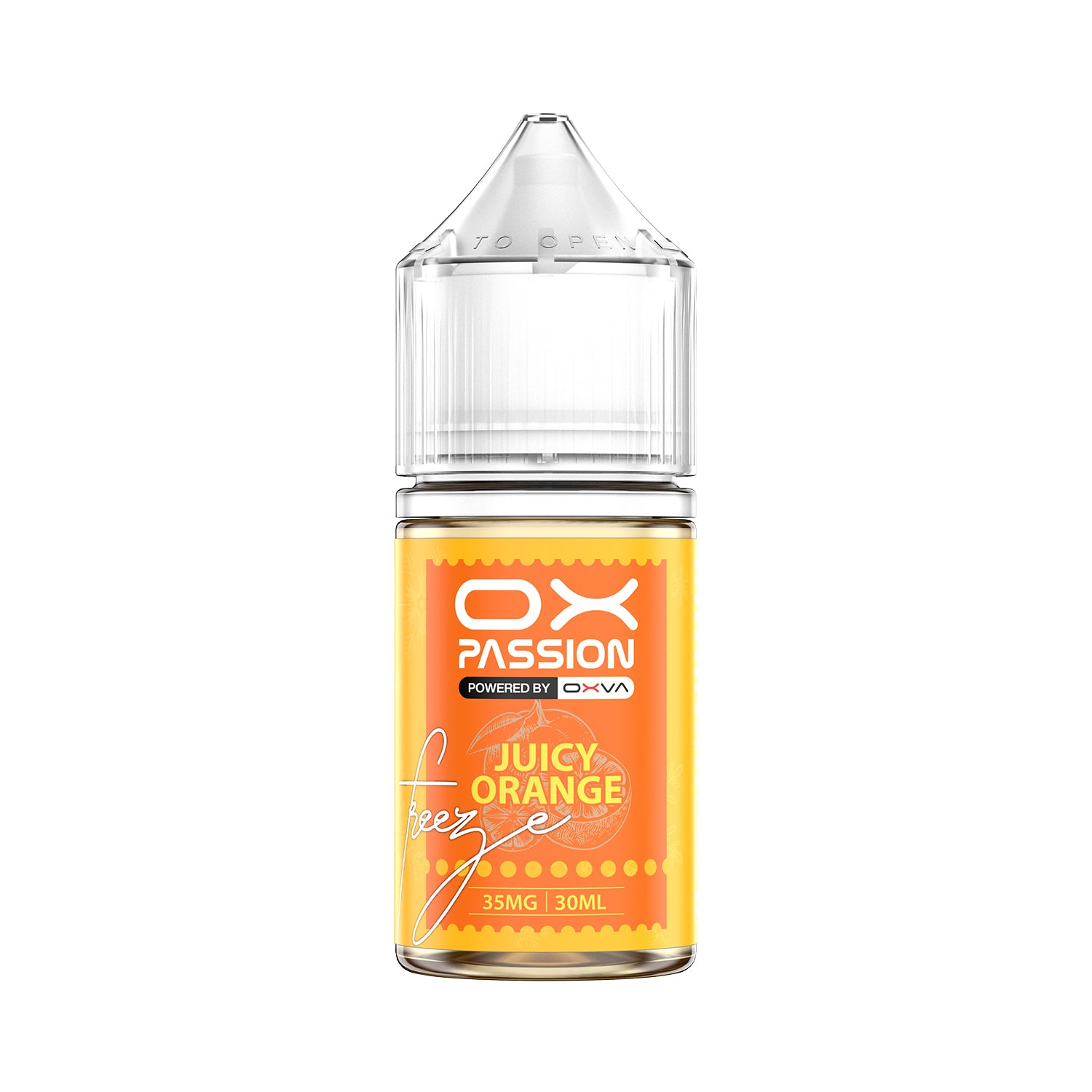 Ox Passion Freeze Flavor Juicy Orange 30ml By Oxva