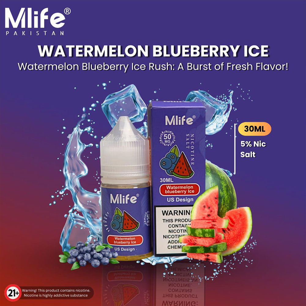 Mlife Watermelon Blueberry 30ml