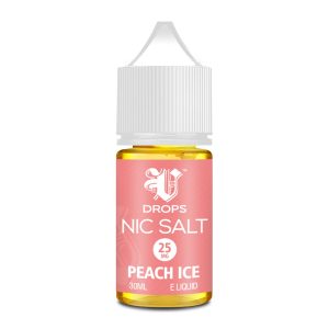 Vdrops Nic Salt Peach Ice 30ml