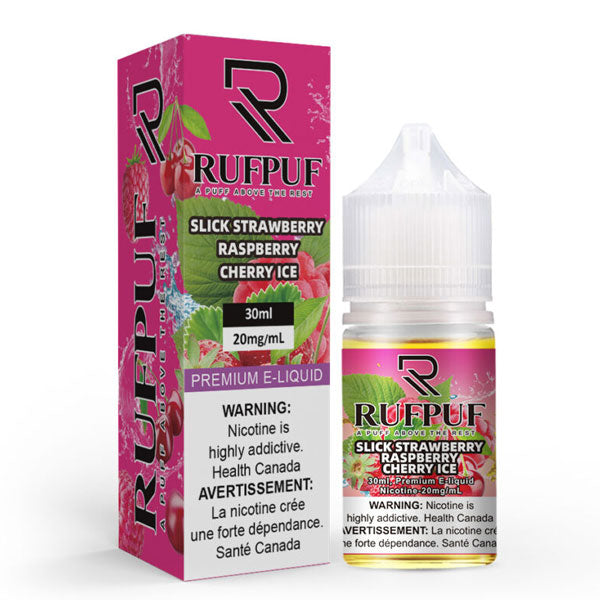 RUFPUF Slick Strawberry Raspberry Cherry Ice 30ml