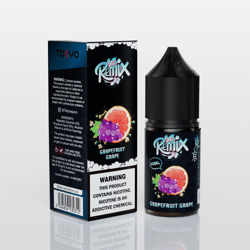 Tokyo Remix Saltnic GrapeFruit Grape 30ml