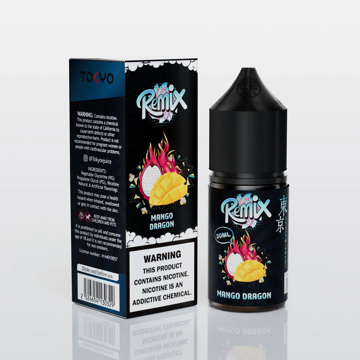 Tokyo Remix Saltnic Dragon Fruit Mango 30ml