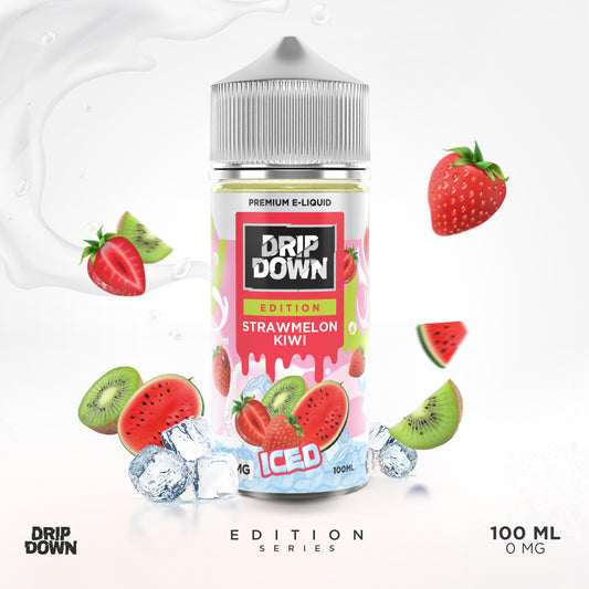 Drip Down Strawmelon Kiwi Ice Edition Series 100ml