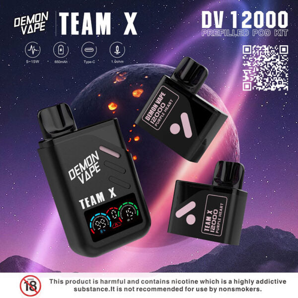 Team X DV Refillable 3% 12,000 Puffs Disposable only Pod Vegas Vapor Team X DV Refillable 3% 12,000 Puffs Disposable only Pod Vegas Vapor