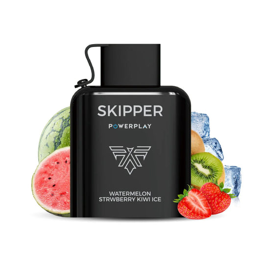 Skipper Powerplay Watermelon Strawberry Kiwi Ice 16000 Puffs