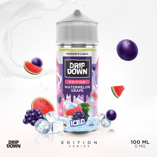 Drip Down Watermelon Grape Ice Edition Series 100ml