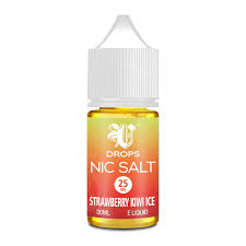 Vdrops Nic Salts Strawberry Kiwi Ice 30ml