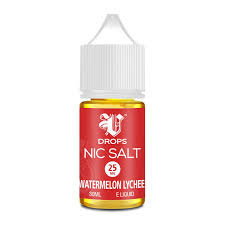 Vdrops Nic Salt Watermelon Lychee 30ml