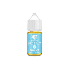 Vdrops Nic Salts Blue Ice  30ml