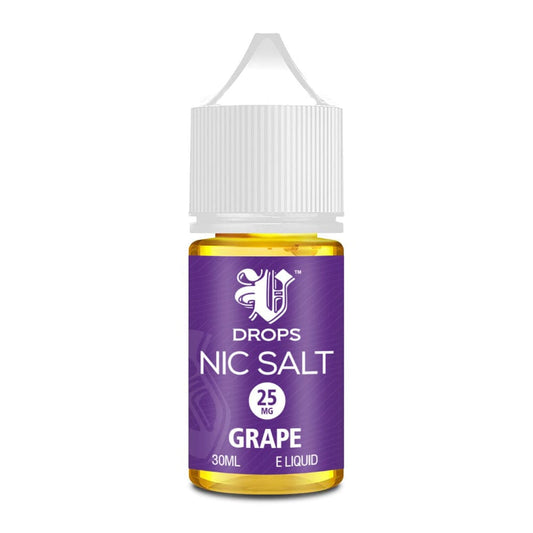 Vdrops Nic Salt Grape Ice 30ml