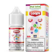 Pod Juice Loops Salt Nic Tobacco Free 30ml