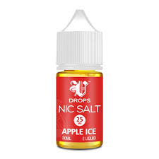 Vdrops Nic Salt Apple Ice 30ml