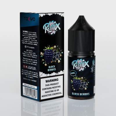 Tokyo Remix Saltnic Black Berries 30ml